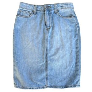 EUC PAIGE Loren Denim Skirt Size Small